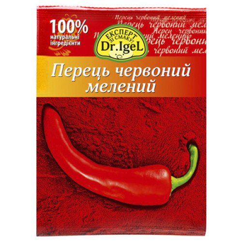 Перец красный молотый ТМ Dr. Igel 20г