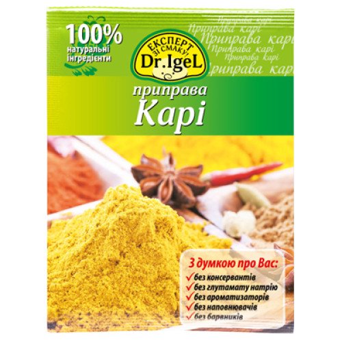 Приправа карри ТМ Dr. Igel 20г