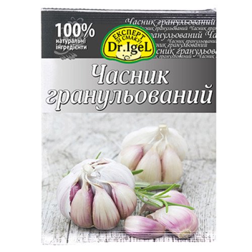 Чеснок гранулированный (8 на 16) ТМ Dr. Igel 15 г