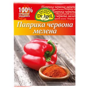 Паприка червона мелена ТМ Dr. Igel 15г