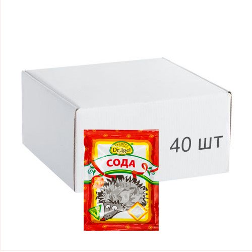 Сода ТМ Dr. Igel 200г - упаковка 40 шт